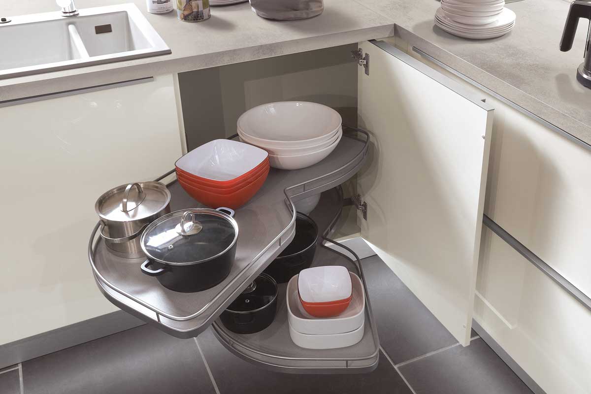 Küche Eckschrank Lösung